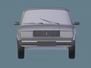 vaz2107 3D मॉडल