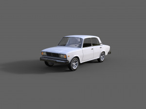 vaz2107 3D मॉडल