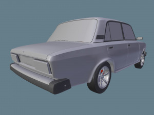vaz2107 3D मॉडल