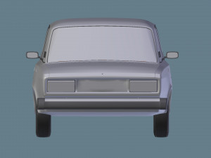 vaz2107 3D मॉडल