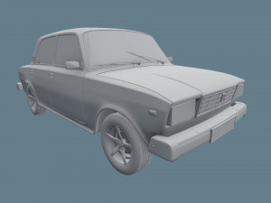 vaz2107 3D मॉडल