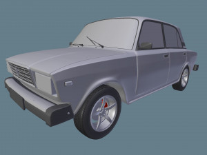 vaz2107 3D मॉडल