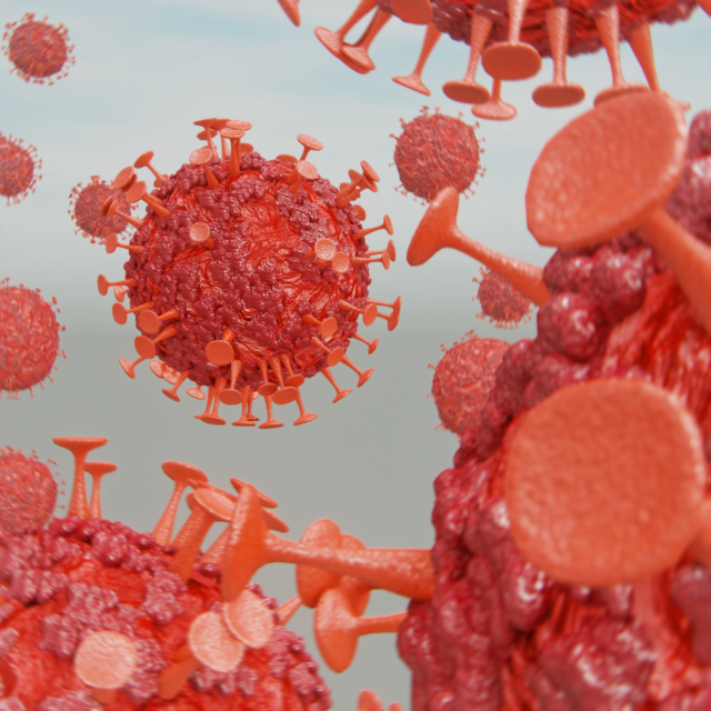 corona virus 3D Model .c4d .max .obj .3ds .fbx .stl .blend 