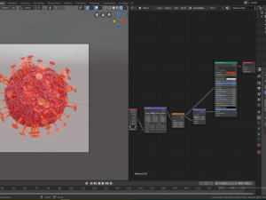 corona virus 3D Model