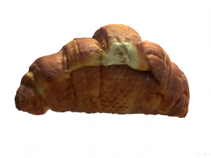 french croissant scan pbr model low-poly 3D Model