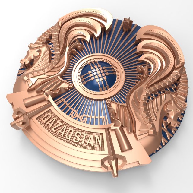 Coat Of Arms Of Kazakhstan 3D Модель In Ювелирные Изделия 3DExport
