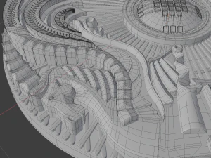 coat of arms of kazakhstan 3D Model