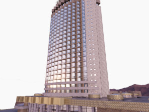 hotel kazakhstan 3D Модель