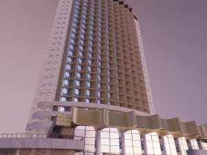 hotel kazakhstan 3D Model