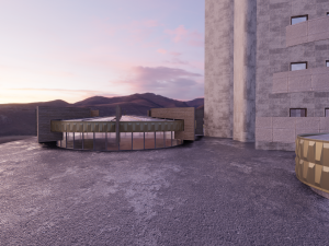 hotel kazakhstan Modèle 3D