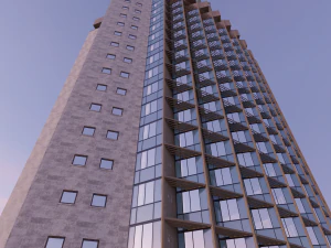 hotel kazakhstan 3D Model