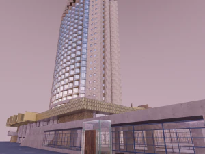 hotel kazakhstan 3D Model
