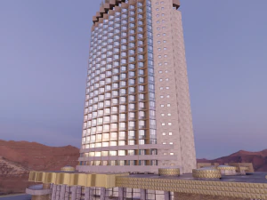 hotel kazakhstan 3D Model
