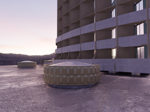hotel kazakhstan Modèle 3D
