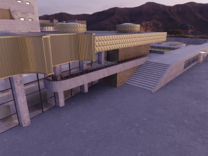 hotel kazakhstan 3D Model