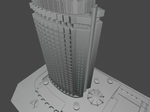 hotel kazakhstan 3D Model