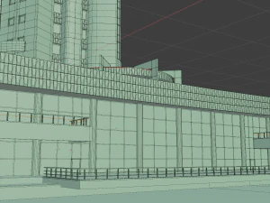 hotel kazakhstan 3D Model