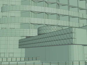 hotel kazakhstan 3D Model