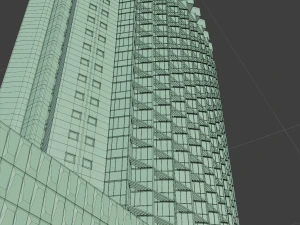hotel kazakhstan 3D Model