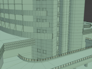hotel kazakhstan Modèle 3D