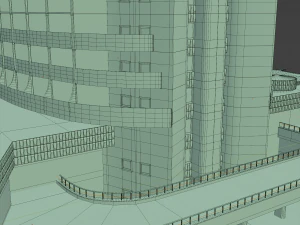 hotel kazakhstan 3D Model