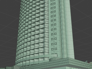 hotel kazakhstan Modèle 3D