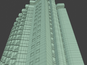 hotel kazakhstan Modèle 3D