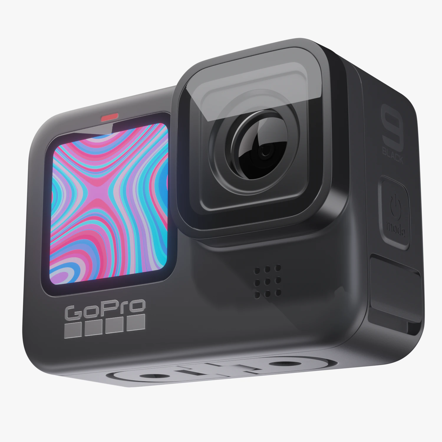 gopro hero 9 black 3D Model .c4d .max .obj .3ds .fbx .stl .blend