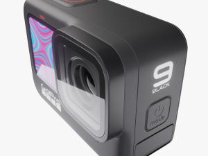gopro hero 9 black 3D Model