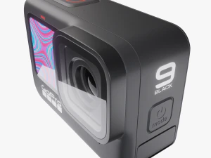 gopro hero 9 black 3D Model