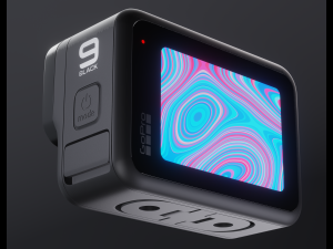 gopro hero 9 black 3D Model