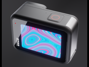 gopro hero 9 black 3D Model