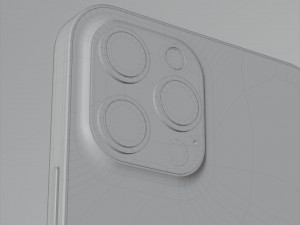 apple iphone 12 new design Model 3D