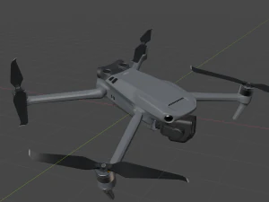 high detailed of dji mavic 3 3D Model