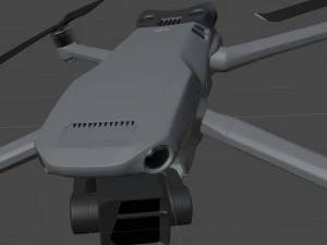 high detailed of dji mavic 3 3D Model
