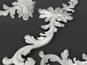 elemento decorativo002 Modello di stampa 3D