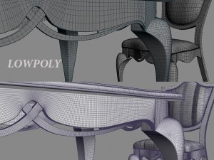 brevio salotti - paola Modèle 3D