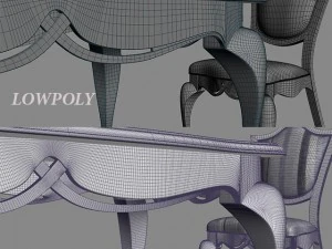brevio salotti - paola 3D Model