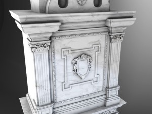 fireplace classik 3D Модель