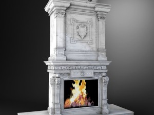 fireplace classik 3D Модель
