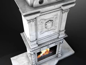 fireplace classik 3D Model