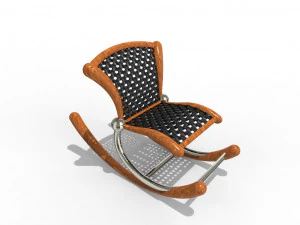 Schaukelstuhl 3D Modell