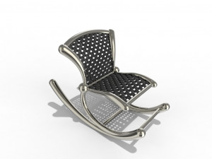 rocking chair Modello 3D