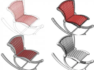 rocking chair 3D Model