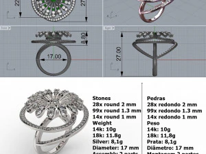 ring 363 jewelry 3D Print Model