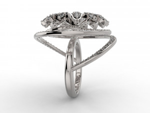 ring 363 jewelry 3Dプリントモデル