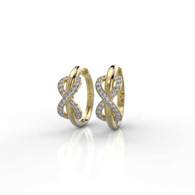 earring 324 jewelry 3D Baskı Modeli .c4d .max .obj .3ds .fbx .stl .blend 