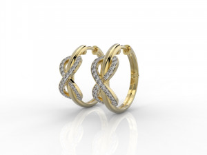 earring 324 jewelry 3D Baskı Modeli