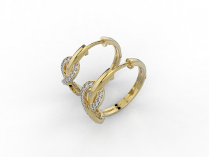 earring 324 jewelry 3D Baskı Modeli