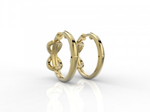 earring 324 jewelry 3D Baskı Modeli